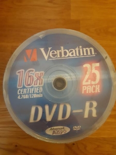 zoom immagine (57 DVD-R Verbatim 16x)