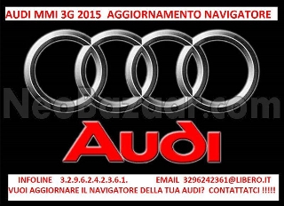 zoom immagine (Audi mmi 2/3g 2015 aggiornamento navigatore audi con velox)