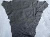 Pelle canguro colore nero bottalata per Artigianato