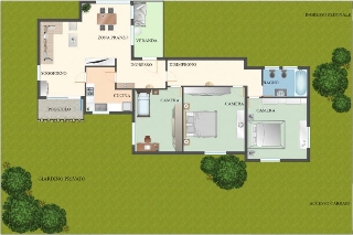 zoom immagine (Casa singola 350 mq, soggiorno, 5 camere, zona Bassano del Grappa - Centro)