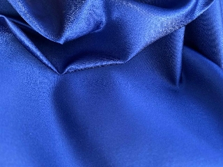 zoom immagine (Tessuto raso colore azzurro per Artigianato)